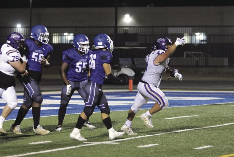 Action from the 2024 Lions All-Star Football Game in Tracy.
