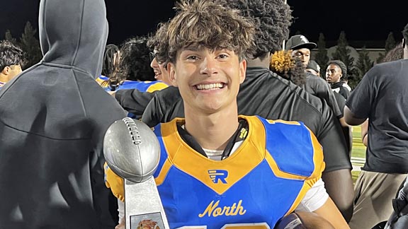 Zakery Willson earned MVP honors for the North.
