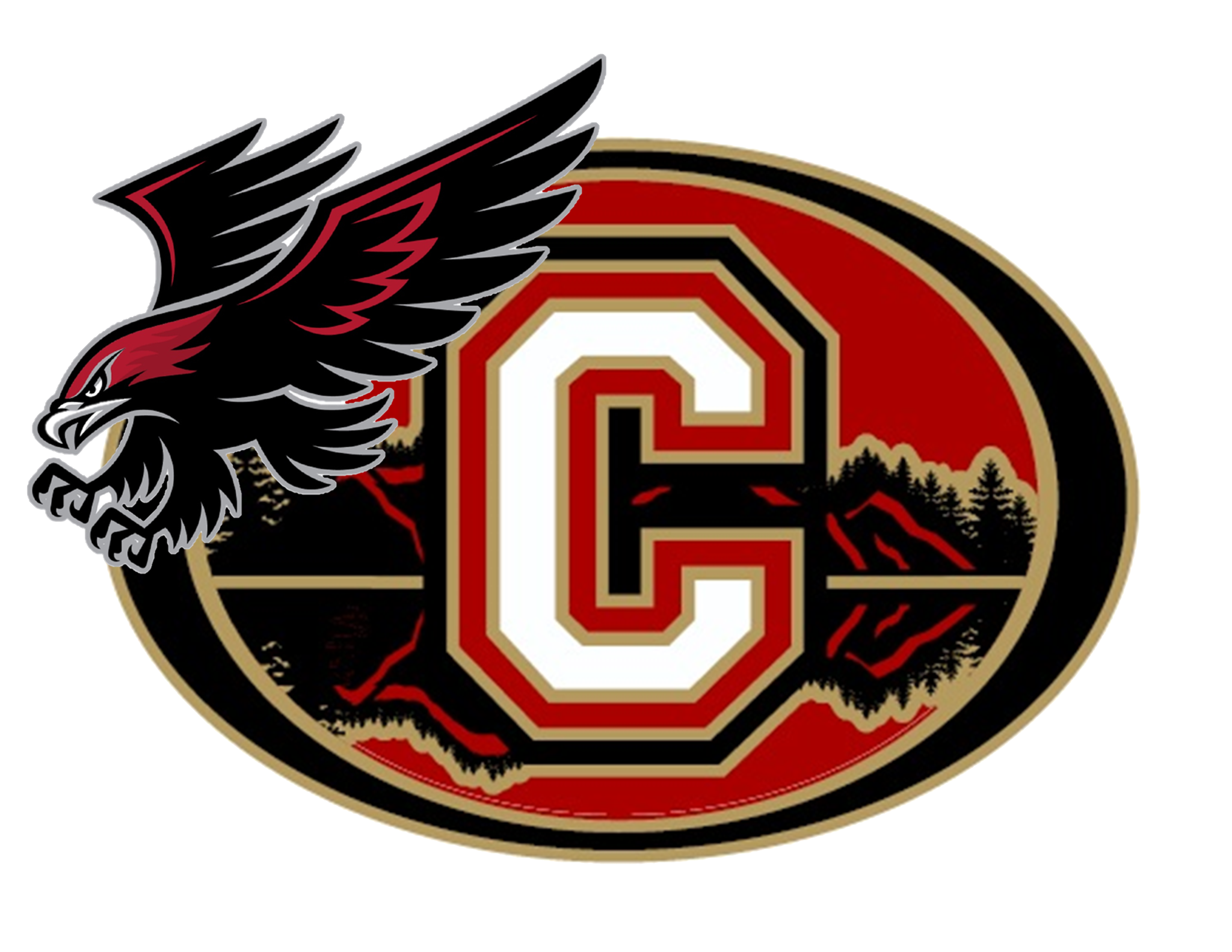 Calaveras Red Hawks logo